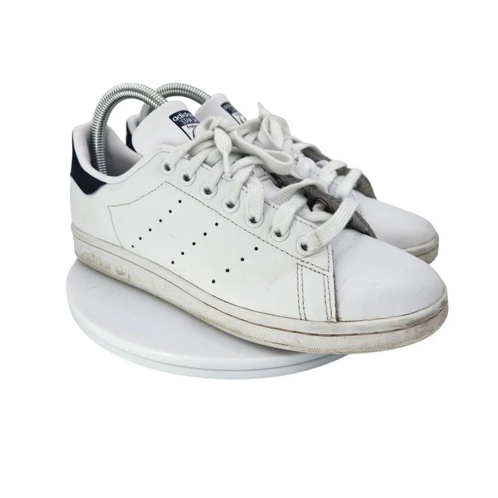Adidas Mens Size 6 Stan Smith‎ Core White Sneakers
